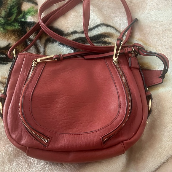 Deep Burgundy Jessica Simpson Purse - Picture 1 of 5